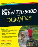Canon EOS Rebel T1i/500D For Dummies